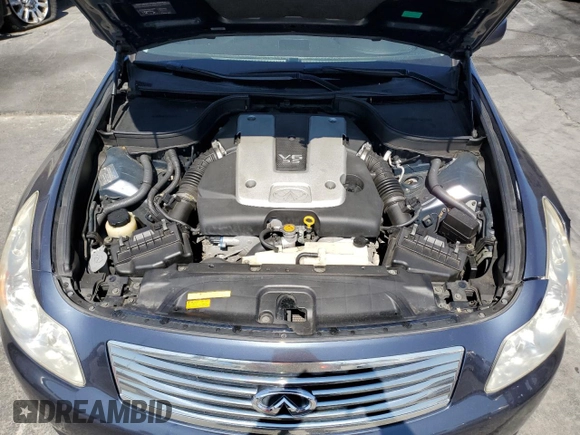 2007 Infiniti G35 Journey with VIN JNKBV61E37M717985, listed as a Copart auction lot 72653114 with 180,136 mi miles and Salvage Title. Bid and sale history available at DreamBid. Image 11.