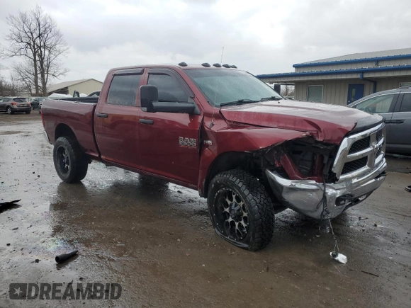 2018 Ram 2500 Tradesman with VIN 3C6UR5CJ2JG381119, listed as a Copart auction lot 50128925 with 108,136 mi miles and Salvage title. Bid and sale history available at DreamBid. Image 4.