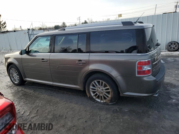 2013 Ford Flex SEL with VIN 2FMHK6C88DBD04985, listed as a Copart auction lot 43618395 with 185,709 mi miles and Non Repairable. Bid and sale history available at carsss.com. Image 2.