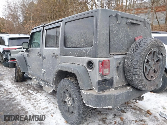 2014 Jeep Wrangler Unlimited Sport with VIN 1C4HJWDG1EL302087, listed as a IAAI auction lot 41420740 with 152,096 mi miles. Bid and sale history available at carsss.com. Image 3.