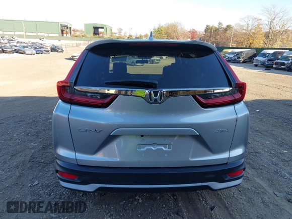 2020 Honda CR-V EX with VIN 2HKRW2H59LH665889, listed as a IAAI auction lot 40881386 with 22,540 mi miles. Bid and sale history available at carsss.com. Image 16.