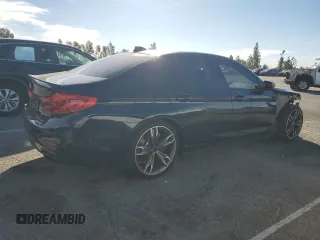 2020 BMW 5 Series M550i xDrive with VIN WBAJS7C06LBN96210, listed as a Copart auction lot 46769365 with 39,710 mi miles and Salvage title. Bid and sale history available at DreamBid. Image 3.