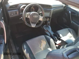 2013 Scion tC with VIN JTKJF5C76D3051704, listed as a Copart auction lot 46220345 with 177,087 mi miles and Salvage Title. Bid and sale history available at carsss.com. Image 8.