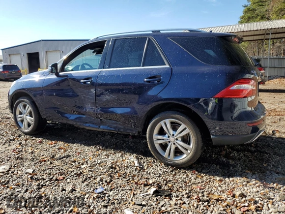 2014 Mercedes-Benz M 350 with VIN 4JGDA2EB4EA380509, listed as a Copart auction lot 85581994 with 146,794 mi miles and Salvage title. Bid and sale history available at DreamBid. Image 2.