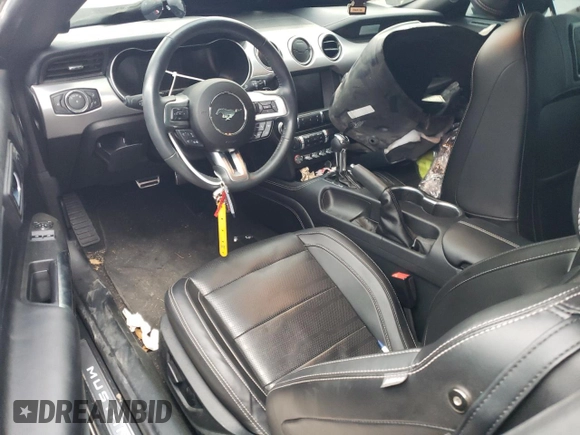 2023 Ford Mustang GT with VIN 1FA6P8CF6P5307163, listed as a Copart auction lot 50249155 with 16,115 mi miles and Salvage title. Bid and sale history available at DreamBid. Image 8.