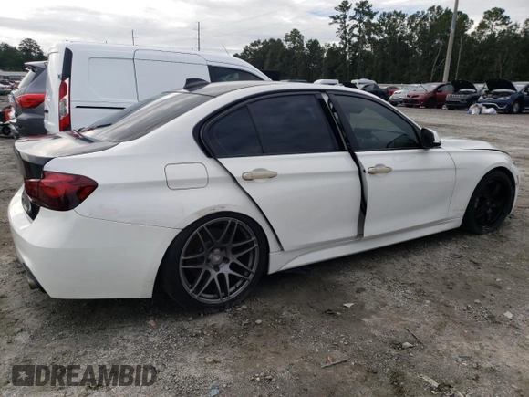 2017 BMW 3 Series 340i with VIN WBA8B3G54HNU35051, listed as a Copart auction lot 72220244 with Not Provided miles and Salvage Title. Bid and sale history available at DreamBid. Image 3.