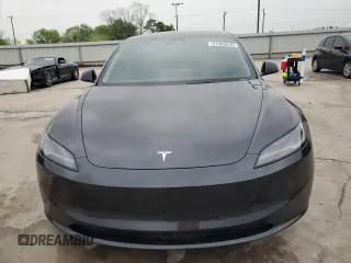 2024 Tesla Model 3 with VIN 5YJ3E1EA0RF861070, listed as a Copart auction lot 51486835 with 6,917 mi miles and Salvage Title. Bid and sale history available at DreamBid. Image 5.