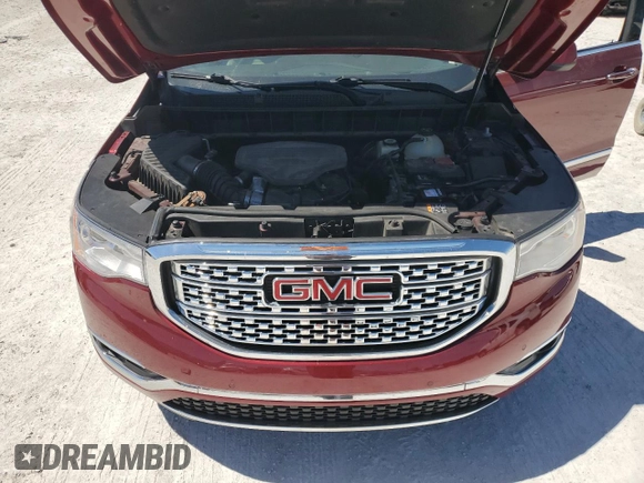 2017 GMC Acadia Denali with VIN 1GKKNPLS6HZ144471, listed as a Copart auction lot 49928335 with 106,342 mi miles and Non Repairable. Bid and sale history available at carsss.com. Image 12.
