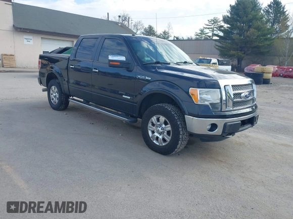 2011 Ford F-150 XLT with VIN 1FTFW1ET7BFA54123, listed as a IAAI auction lot 42119218 with 208,258 mi miles. Bid and sale history available at carsss.com. Image 1.