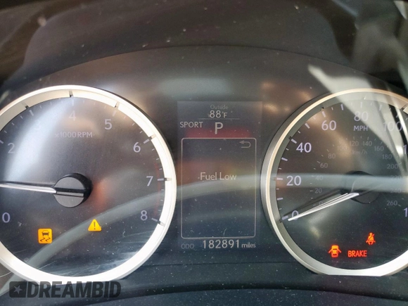 2015 Lexus IS 250 z VIN JTHBF1D25F5057345, wystawiony jako Copart lot #59337635 z przebiegiem 182 891 mil mil oraz Szkoda całkowita • Salvage title. Historia ofert i sprzedaży dostępna na DreamBid. Obrazek 9.