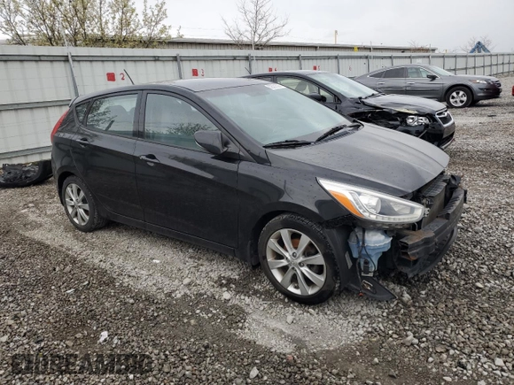 2014 Hyundai Accent SE z VIN KMHCU5AE4EU183469, wystawiony jako Copart lot #52501505 z przebiegiem 112 034 mil mil oraz Szkoda całkowita • Salvage title. Historia ofert i sprzedaży dostępna na DreamBid. Obrazek 4.