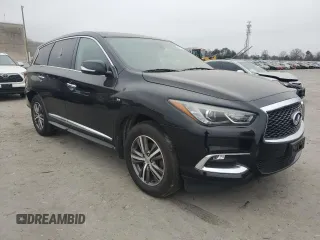 2019 Infiniti QX60 Luxe with VIN 5N1DL0MMXKC566279, listed as a Copart auction lot 48209385 with 251,448 mi miles and Clean title. Bid and sale history available at DreamBid. Image 4.