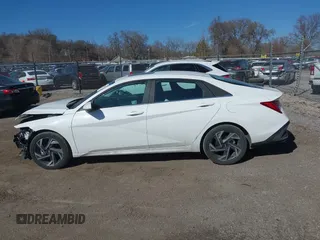 2024 Hyundai Elantra Limited with VIN KMHLP4DGXRU779755, listed as a IAAI auction lot 41818642 with 11,288 mi miles and . Bid and sale history available at DreamBid. Image 15.