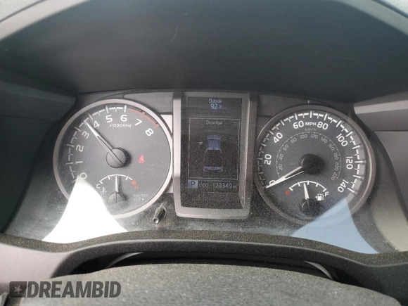 2017 Toyota Tacoma SR5 with VIN 5TFAZ5CN1HX026513, listed as a Copart auction lot 53780125 with 120,349 mi miles and Salvage Title. Bid and sale history available at DreamBid. Image 9.
