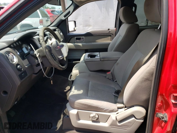 2010 Ford F-150 XL with VIN 1FTEW1E84AFA14622, listed as a Copart auction lot 62355984 with 144,578 mi miles and Salvage Title. Bid and sale history available at carsss.com. Image 7.