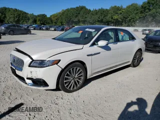 2017 Lincoln Continental with VIN 1LN6L9TPXH5623344, listed as a Copart auction lot 70381884 with 83,624 mi miles and Salvage title. Bid and sale history available at DreamBid. Image 1.