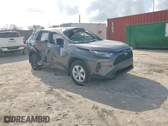 2025 Toyota RAV4 LE with VIN 2T3H1RFV1SW368421, listed as a Copart auction lot 51170705 with 4,592 mi miles and Non Repairable. Bid and sale history available at carsss.com. Image 11.