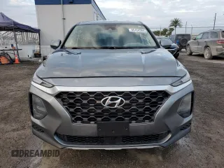 2019 Hyundai Santa Fe SE with VIN 5NMS2CAD8KH070404, listed as a Copart auction lot 46729285 with 0 mi miles and Non Repairable. Bid and sale history available at carsss.com. Image 5.