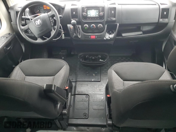 2017 Ram ProMaster Cargo with VIN 3C6TRVDG9HE517606, listed as a Copart auction lot 45267115 with 64,708 mi miles and Clean Title. Bid and sale history available at carsss.com. Image 8.