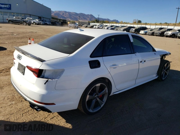 2018 Audi S4 Prestige with VIN WAUC4AF43JA005512, listed as a Copart auction lot 72991223 with 36,049 mi miles. Bid and sale history available at carsss.com. Image 3.