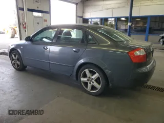 2004 Audi A4 1.8T with VIN WAULC68E44A071707, listed as a Copart auction lot 75366224 with 155,066 mi miles and Salvage Title. Bid and sale history available at carsss.com. Image 2.