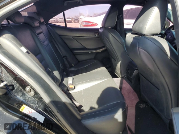 2014 Lexus IS 250 with VIN JTHBF1D24E5036114, listed as a Copart auction lot 41826235 with 153,512 mi miles and Salvage title. Bid and sale history available at DreamBid. Image 10.