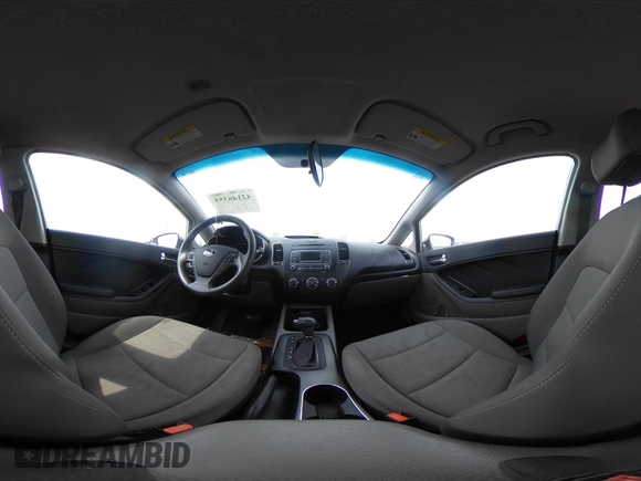 2015 Kia Forte LX with VIN KNAFK4A66F5390206, listed as a IAAI auction lot 42146355 with 107,925 mi miles. Bid and sale history available at carsss.com. Image 18.