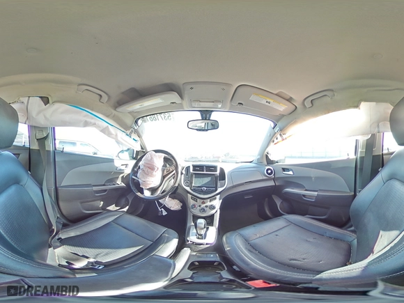 2017 Chevrolet Sonic Premier with VIN 1G1JF5SBXH4130914, listed as a Copart auction lot 53718615 with 88,519 mi miles and Salvage Title. Bid and sale history available at carsss.com. Image 14.