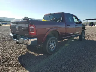2019 Ram 2500 Laramie with VIN 3C6UR5FL7KG602583, listed as a Copart auction lot 57165494 with 199,767 mi miles and Salvage Title. Bid and sale history available at carsss.com. Image 3.