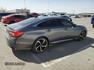 2019 Honda Accord Sport with VIN 1HGCV1F37KA162602, listed as a Copart auction lot 47891495 with 100,043 mi miles and Salvage Title. Bid and sale history available at DreamBid. Image 3.