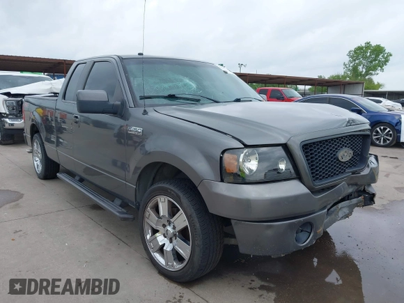 2007 Ford F-150 XL with VIN 1FTPX12V57NA01182, listed as a IAAI auction lot 42124222 with 187,828 mi miles and . Bid and sale history available at DreamBid. Image 1.