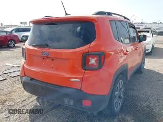2016 Jeep Renegade Latitude with VIN ZACCJABT8GPC46743, listed as a IAAI auction lot 41752976 with 110,406 mi miles and . Bid and sale history available at DreamBid. Image 4.