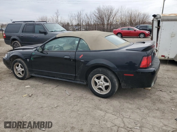 2000 Ford Mustang with VIN 1FAFP4445YF228083, listed as a Copart auction lot 44748875 with 84,456 mi miles and Clean Title. Bid and sale history available at carsss.com. Image 2.