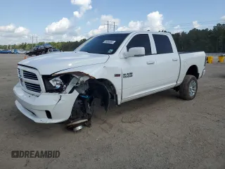 2013 Ram 1500 Sport с VIN 1C6RR7MT2DS637841, выставлен на аукционе Copart как лот 59856065 с пробегом 206 669 миль миль и Списание • Salvage title. История ставок и продаж доступна на DreamBid. Изображение 1.