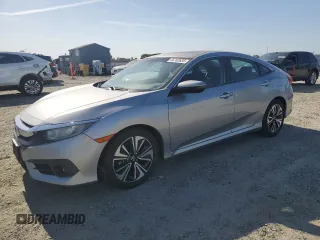 2016 Honda Civic EX-L z VIN 19XFC1F72GE219894, wystawiony jako Copart lot #58762635 z przebiegiem 104 554 mil mil oraz Szkoda całkowita • Salvage title. Historia ofert i sprzedaży dostępna na DreamBid. Obrazek 1.