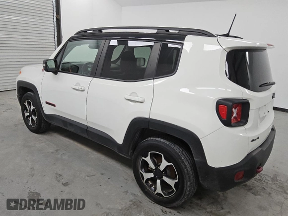 2021 Jeep Renegade Trailhawk with VIN ZACNJDC14MPN30502, listed as a Copart auction lot 54617315 with 23,889 mi miles and Clean title. Bid and sale history available at DreamBid. Image 2.