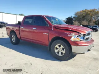 2010 Dodge Ram 1500 ST with VIN 1D7RB1CP8AS248671, listed as a Copart auction lot 84604084 with 168,372 mi miles and Salvage Title. Bid and sale history available at carsss.com. Image 4.