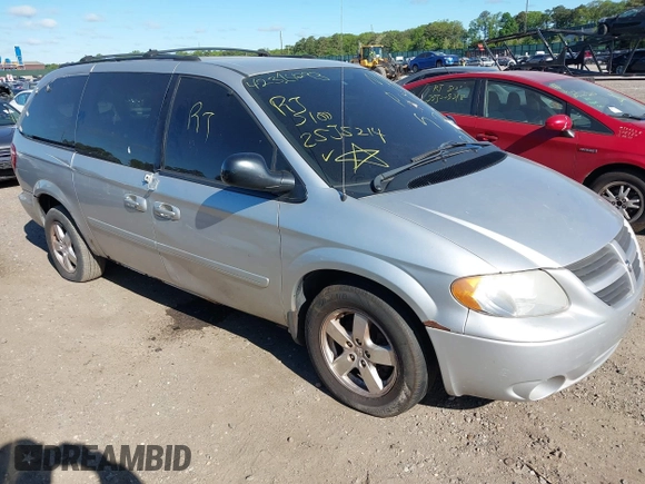 2005 Dodge Caravan SXT with VIN 2D4GP44L75R167901, listed as a IAAI auction lot 42314293 with Not provided miles and . Bid and sale history available at DreamBid. Image 1.