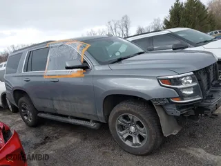 2018 Chevrolet Tahoe LT with VIN 1GNSKBKC4JR183090, listed as a IAAI auction lot 41427881 with 114,031 mi miles. Bid and sale history available at carsss.com. Image 13.