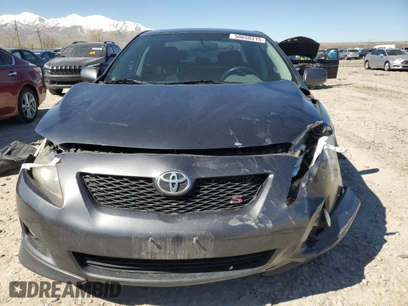 2010 Toyota Corolla with VIN 1NXBU4EE5AZ195530, listed as a Copart auction lot 50658315 with 126,876 mi miles and Salvage Title. Bid and sale history available at carsss.com. Image 5.