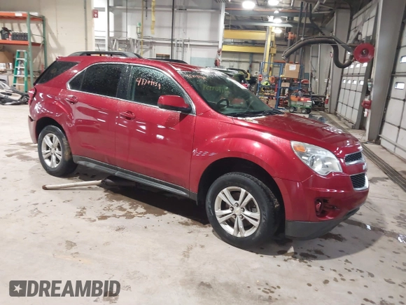 2013 Chevrolet Equinox LT with VIN 2GNALDEK5D6257821, listed as a IAAI auction lot 41709959 with 138,744 mi miles. Bid and sale history available at carsss.com. Image 1.