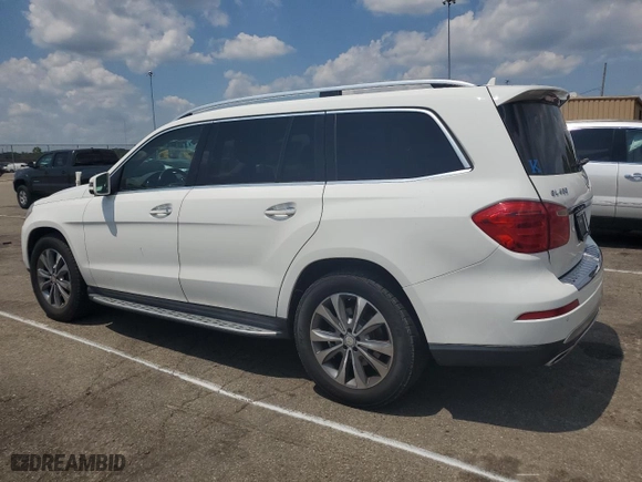 2016 Mercedes-Benz GL with VIN 4JGDF6EE7GA629942, listed as a Copart auction lot 61927684 with 125,256 mi miles and Salvage Title. Bid and sale history available at carsss.com. Image 2.
