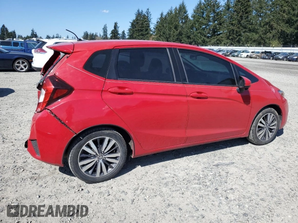 2015 Honda Fit EX-L with VIN 3HGGK5H82FM733495, listed as a Copart auction lot 53849905 with 163,483 mi miles and Salvage Title. Bid and sale history available at DreamBid. Image 3.