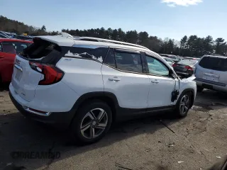 2018 GMC Terrain SLT with VIN 3GKALVEV0JL205498, listed as a Copart auction lot 46434345 with 118,259 mi miles and Salvage Title. Bid and sale history available at DreamBid. Image 3.