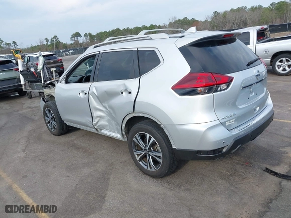 2019 Nissan Rogue SL with VIN 5N1AT2MT9KC792304, listed as a IAAI auction lot 41684807 with 27,513 mi miles. Bid and sale history available at carsss.com. Image 3.