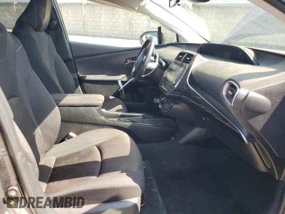 2022 Toyota Prius LE with VIN JTDKAMFP4N3228719, listed as a Copart auction lot 53581015 with 36,200 mi miles and Salvage title. Bid and sale history available at DreamBid. Image 7.