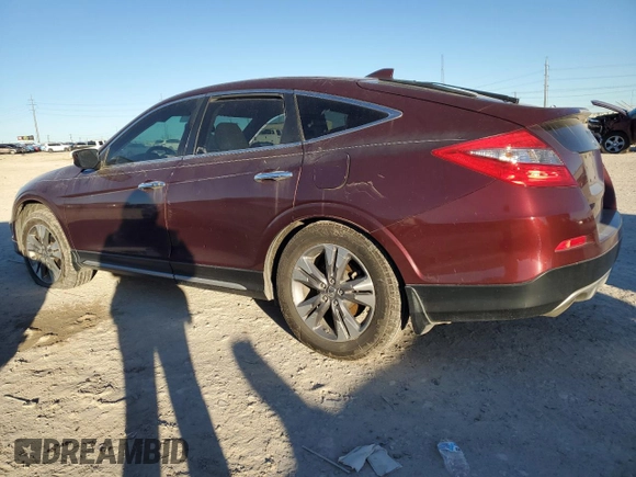 2014 Honda Crosstour EX-L with VIN 5J6TF1H54EL000519, listed as a Copart auction lot 87020624 with 113,996 mi miles and Salvage Title. Bid and sale history available at carsss.com. Image 2.