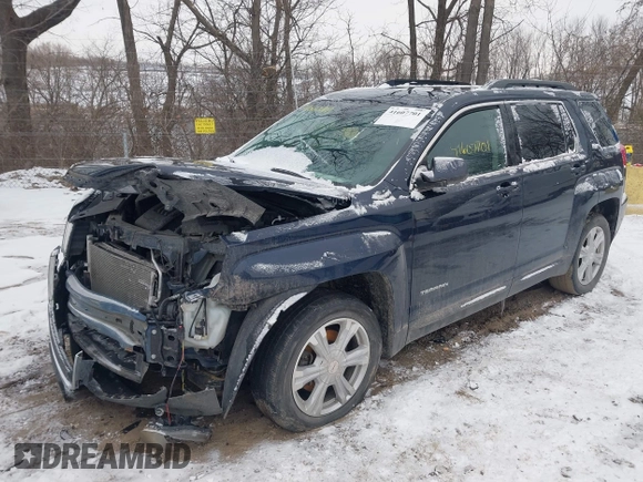2017 GMC Terrain SLE with VIN 2GKFLTEK5H6158015, listed as a IAAI auction lot 41607701 with 98,794 mi miles. Bid and sale history available at carsss.com. Image 6.