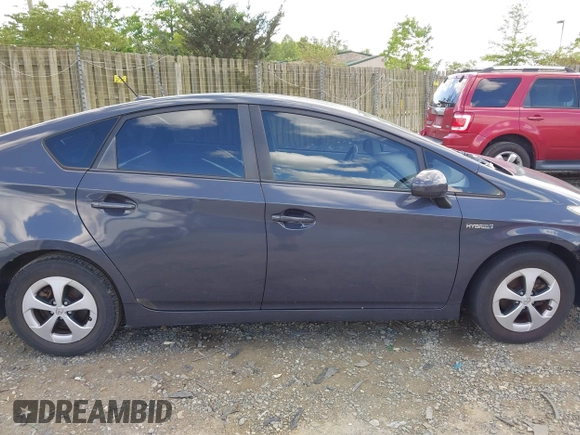 2012 Toyota Prius One with VIN JTDKN3DUXC5410076, listed as a IAAI auction lot 42191581 with 244,502 mi miles. Bid and sale history available at carsss.com. Image 13.