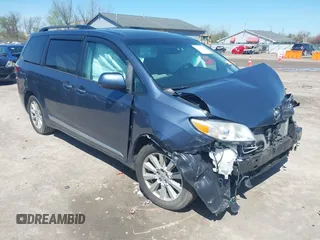 2017 Toyota Sienna with VIN 5TDDZ3DC4HS178239, listed as a IAAI auction lot 42130645 with 140,987 mi miles and . Bid and sale history available at DreamBid. Image 1.